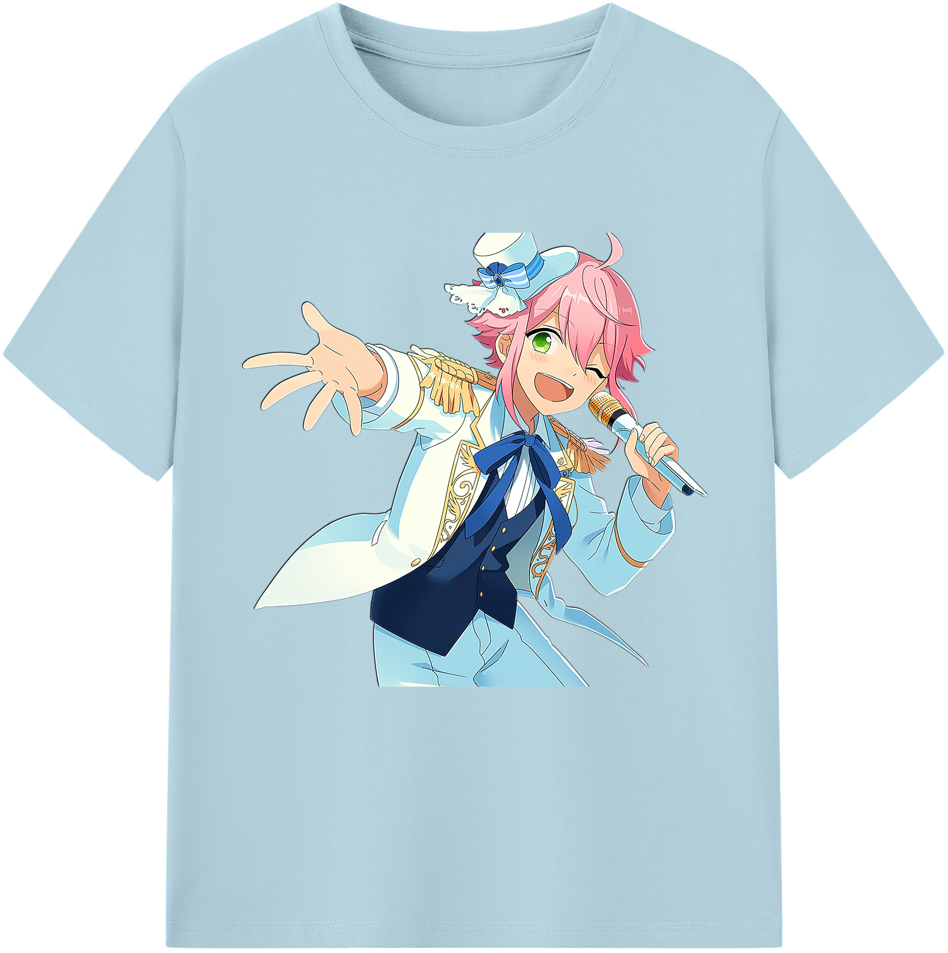 （画像用） あんさんぶるスターズ! Ensemble Stars 綿100％半袖Tシャツ（フロントプリント）